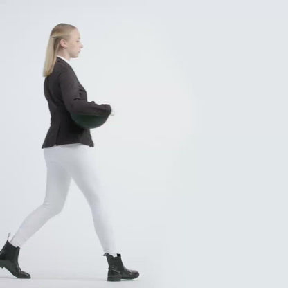 Horze- Eleanor Flex Fit Riding Gloves (White)