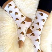 Dreamers & Schemers Accessory Dreamers & Schemers Slipper with crew socks equestrian team apparel online tack store mobile tack store custom farm apparel custom show stable clothing equestrian lifestyle horse show clothing riding clothes horses equestrian tack store