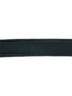 Equestrian Team Apparel Belt Padded Leather Belts - Chocolate Brown/Hunter equestrian team apparel online tack store mobile tack store custom farm apparel custom show stable clothing equestrian lifestyle horse show clothing riding clothes horses equestrian tack store