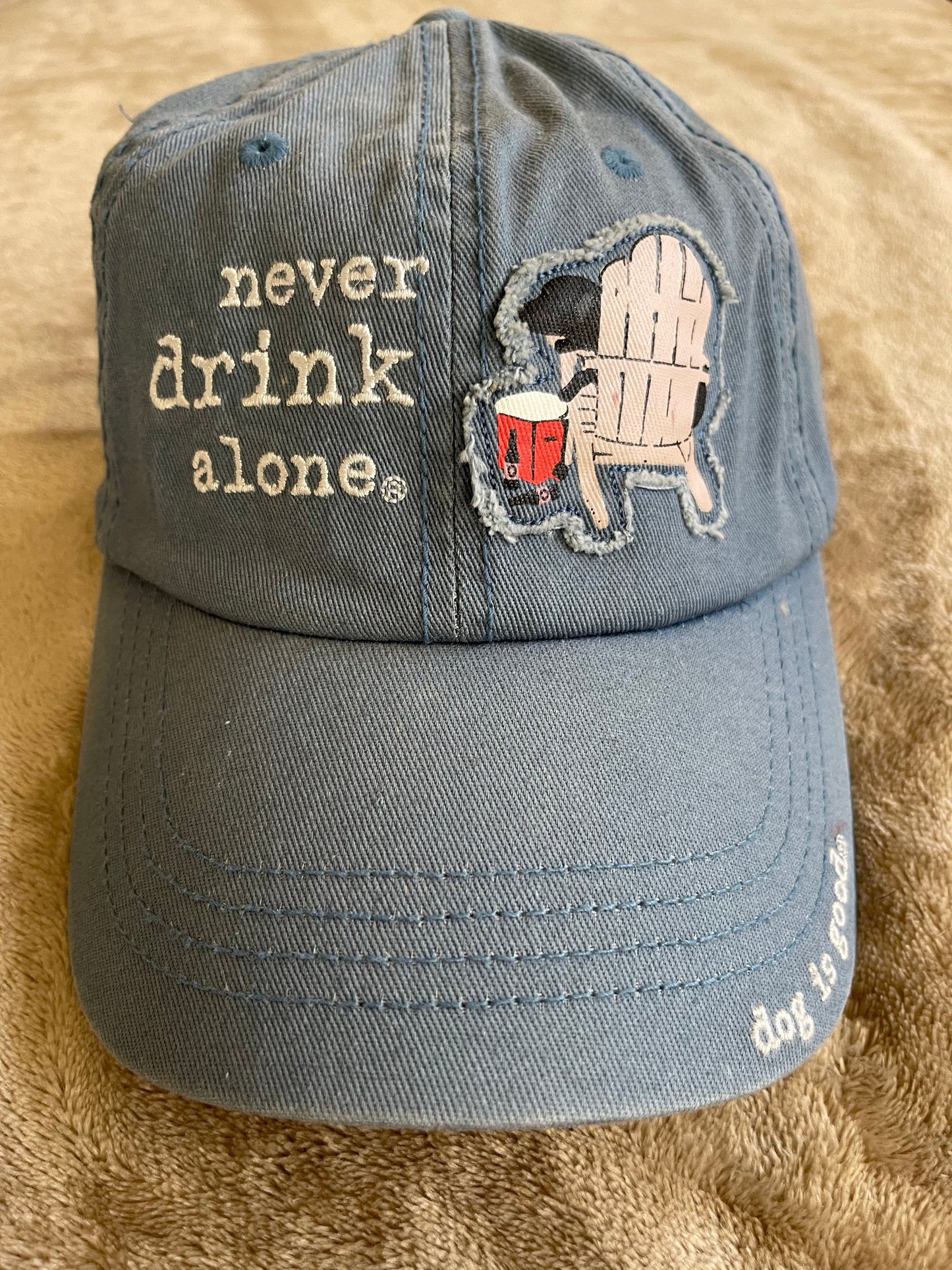 Equestrian Team Apparel Baseball Caps Never Drink Alone Baseball Caps with Fun Sayings equestrian team apparel online tack store mobile tack store custom farm apparel custom show stable clothing equestrian lifestyle horse show clothing riding clothes horses equestrian tack store