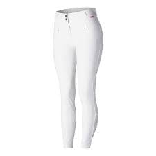 B Vertigo Breeches White / US 22-EU 34 B Vertigo DREA Womens Silicon Knee Patch Breeches equestrian team apparel online tack store mobile tack store custom farm apparel custom show stable clothing equestrian lifestyle horse show clothing riding clothes horses equestrian tack store