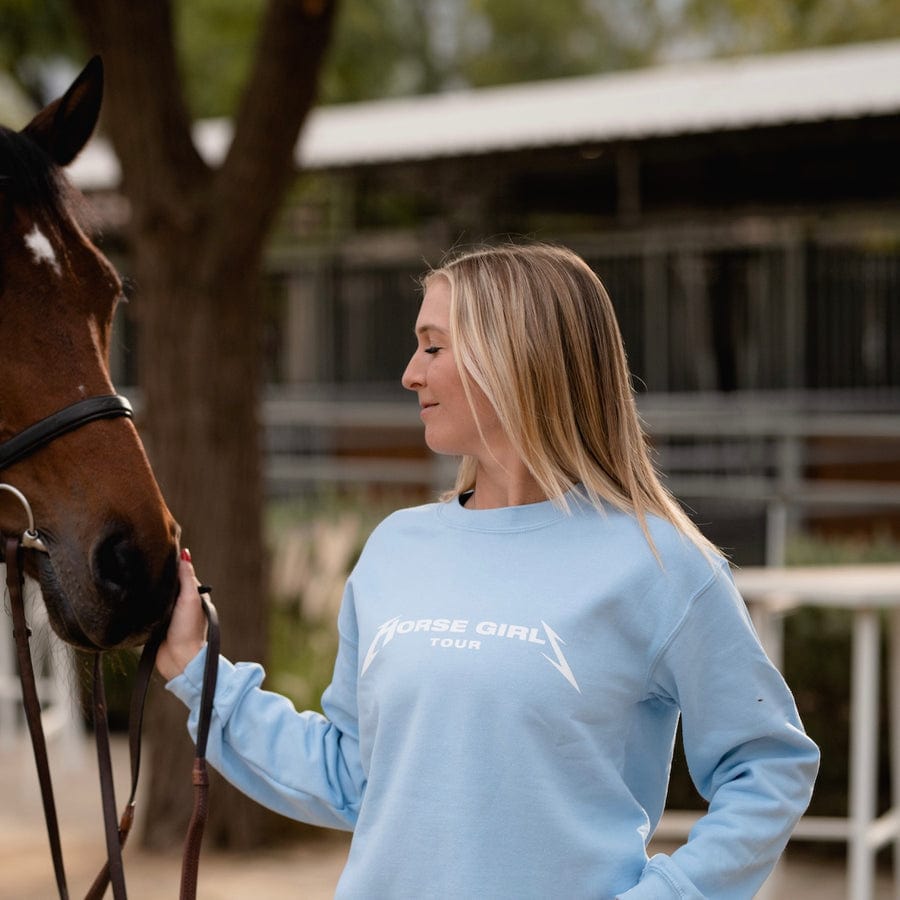 TKEQ Pullover TKEQ Horse Girl Tour Sweatshirt equestrian team apparel online tack store mobile tack store custom farm apparel custom show stable clothing equestrian lifestyle horse show clothing riding clothes horses equestrian tack store