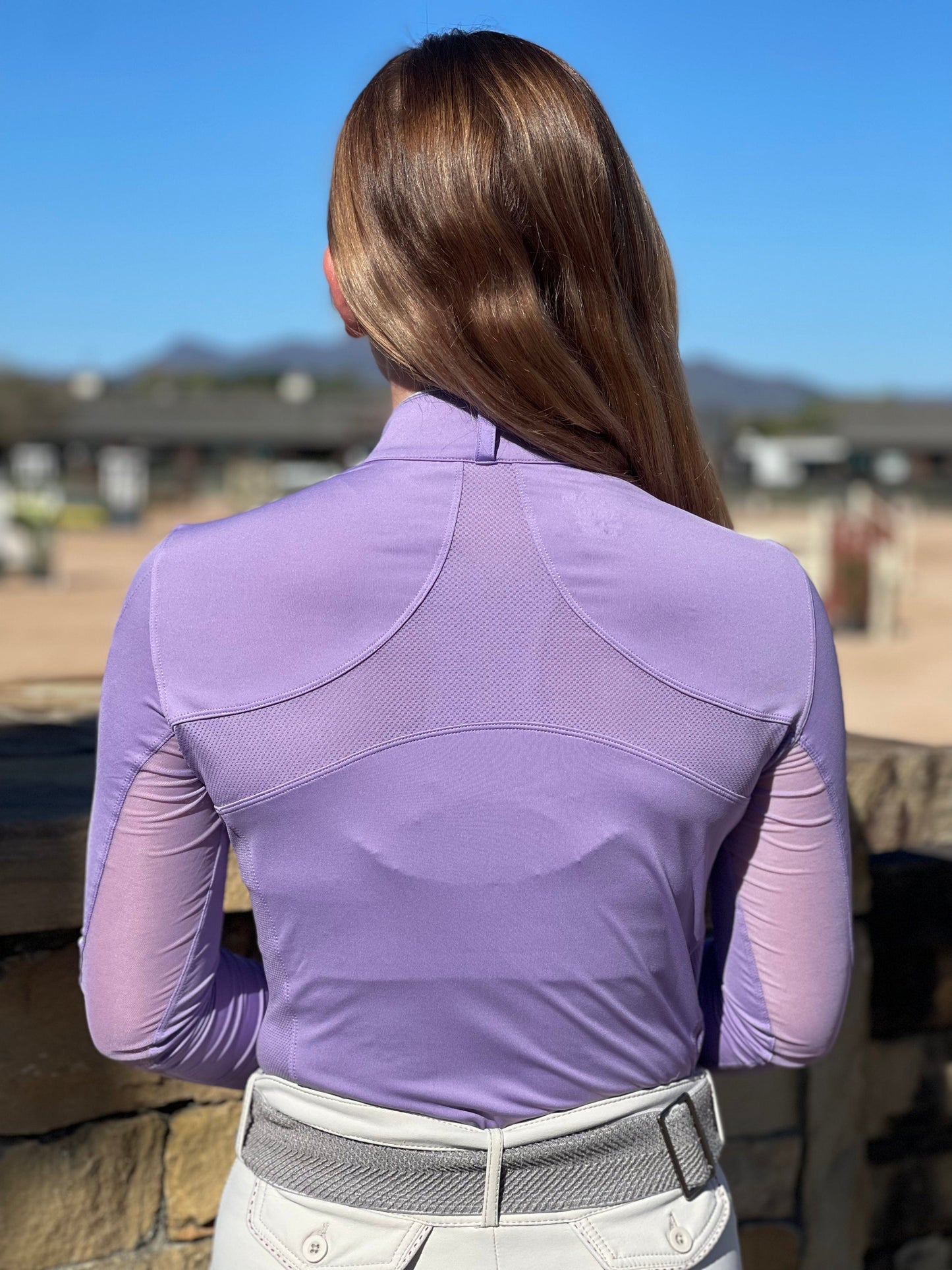 Chestnut Bay SUN SHIRT Chestnut Bay- Performance Rider Skycool Shirt LS 1 equestrian team apparel online tack store mobile tack store custom farm apparel custom show stable clothing equestrian lifestyle horse show clothing riding clothes horses equestrian tack store