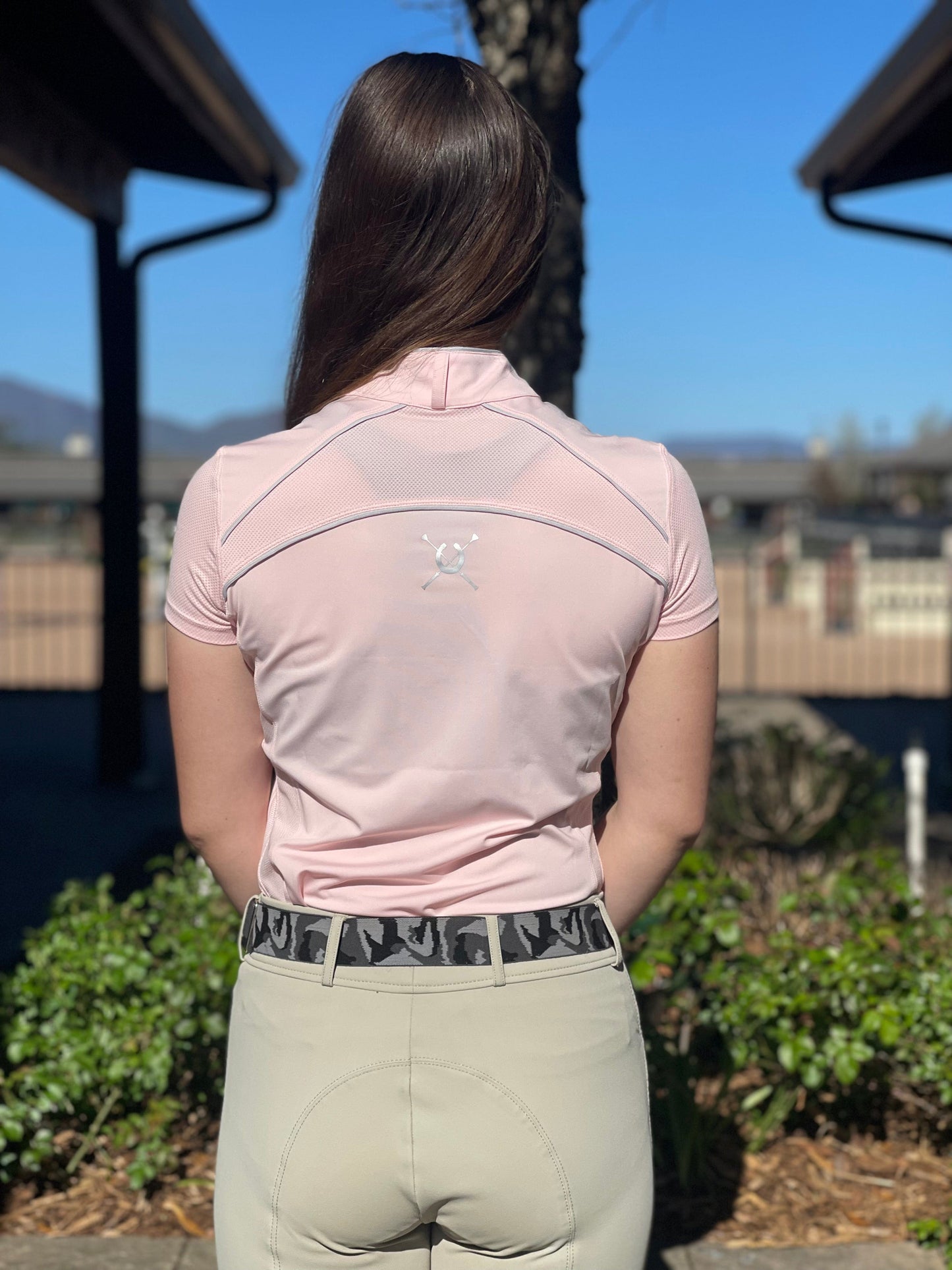 Chestnut Bay SUN SHIRT Chestnut Bay- Performance Rider Skycool SS equestrian team apparel online tack store mobile tack store custom farm apparel custom show stable clothing equestrian lifestyle horse show clothing riding clothes horses equestrian tack store
