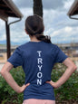 Equestrian Team Apparel Graphic Tees S YTH / Navy Frost Equestrian Team Apparel- Tryon Graphic Tee Ladies & Yth equestrian team apparel online tack store mobile tack store custom farm apparel custom show stable clothing equestrian lifestyle horse show clothing riding clothes horses equestrian tack store