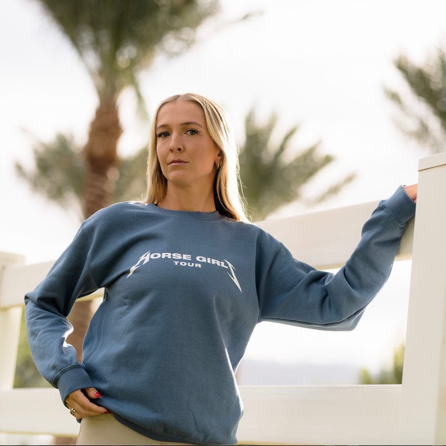 TKEQ Pullover TKEQ Horse Girl Tour Sweatshirt equestrian team apparel online tack store mobile tack store custom farm apparel custom show stable clothing equestrian lifestyle horse show clothing riding clothes horses equestrian tack store