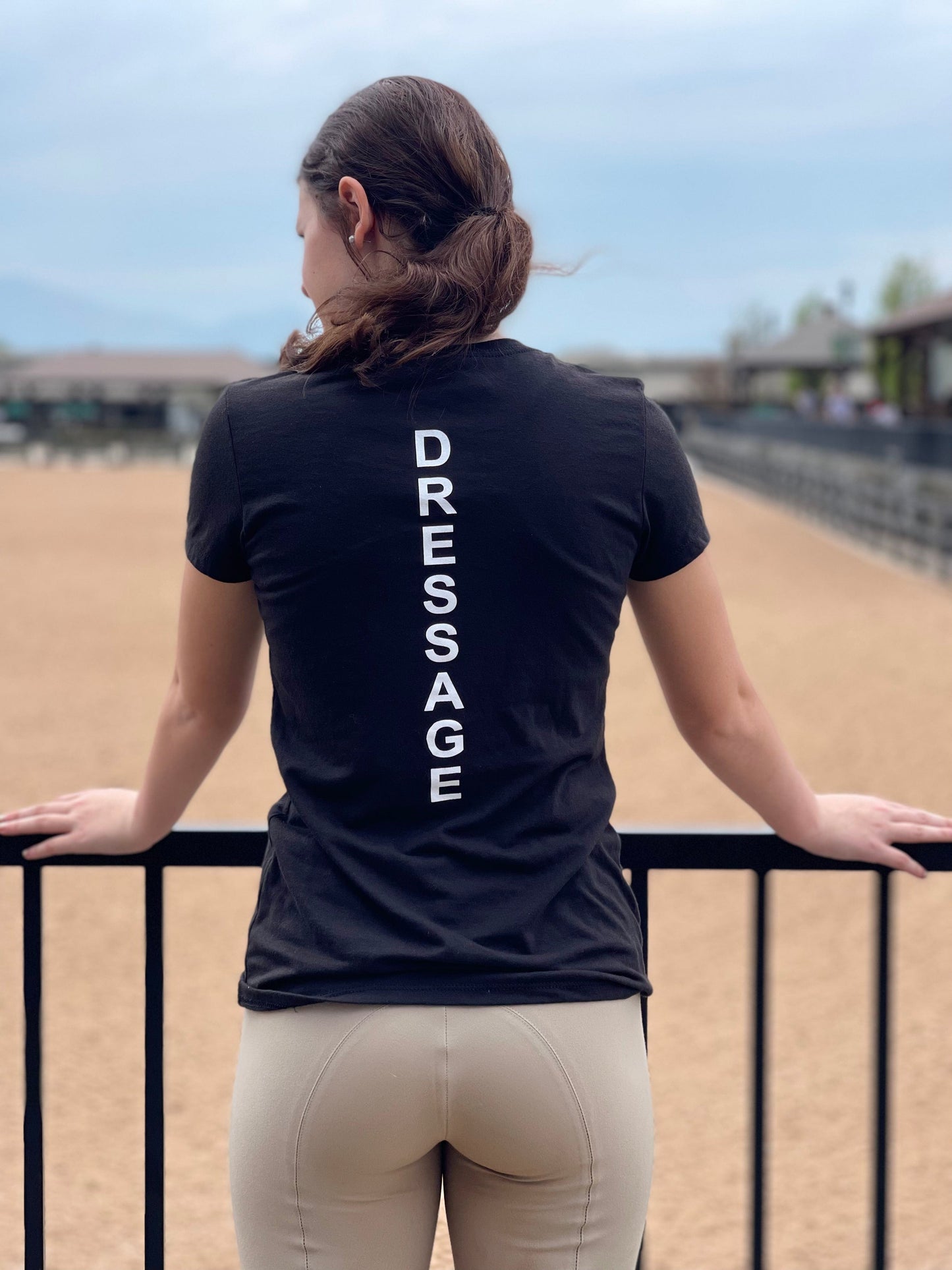 Equestrian Team Apparel Custom Shirts XSmall Equestrian Team Apparel- Dressage Graphic Tee equestrian team apparel online tack store mobile tack store custom farm apparel custom show stable clothing equestrian lifestyle horse show clothing riding clothes horses equestrian tack store