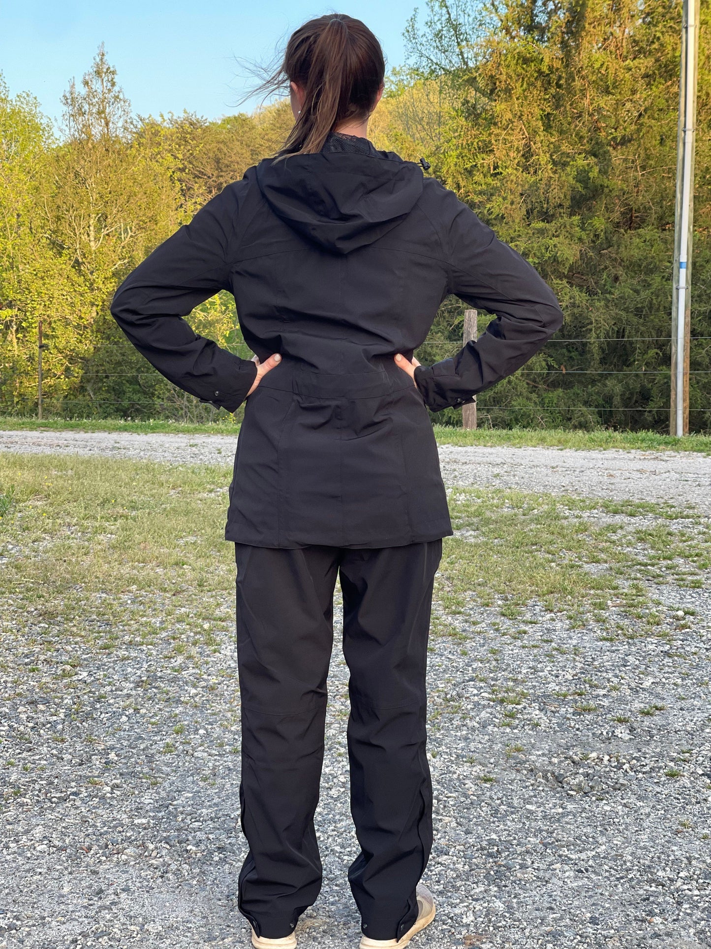 Chestnut Bay rain coat Chestnut Bay- Rainy Day Waterproof Jacket equestrian team apparel online tack store mobile tack store custom farm apparel custom show stable clothing equestrian lifestyle horse show clothing riding clothes horses equestrian tack store