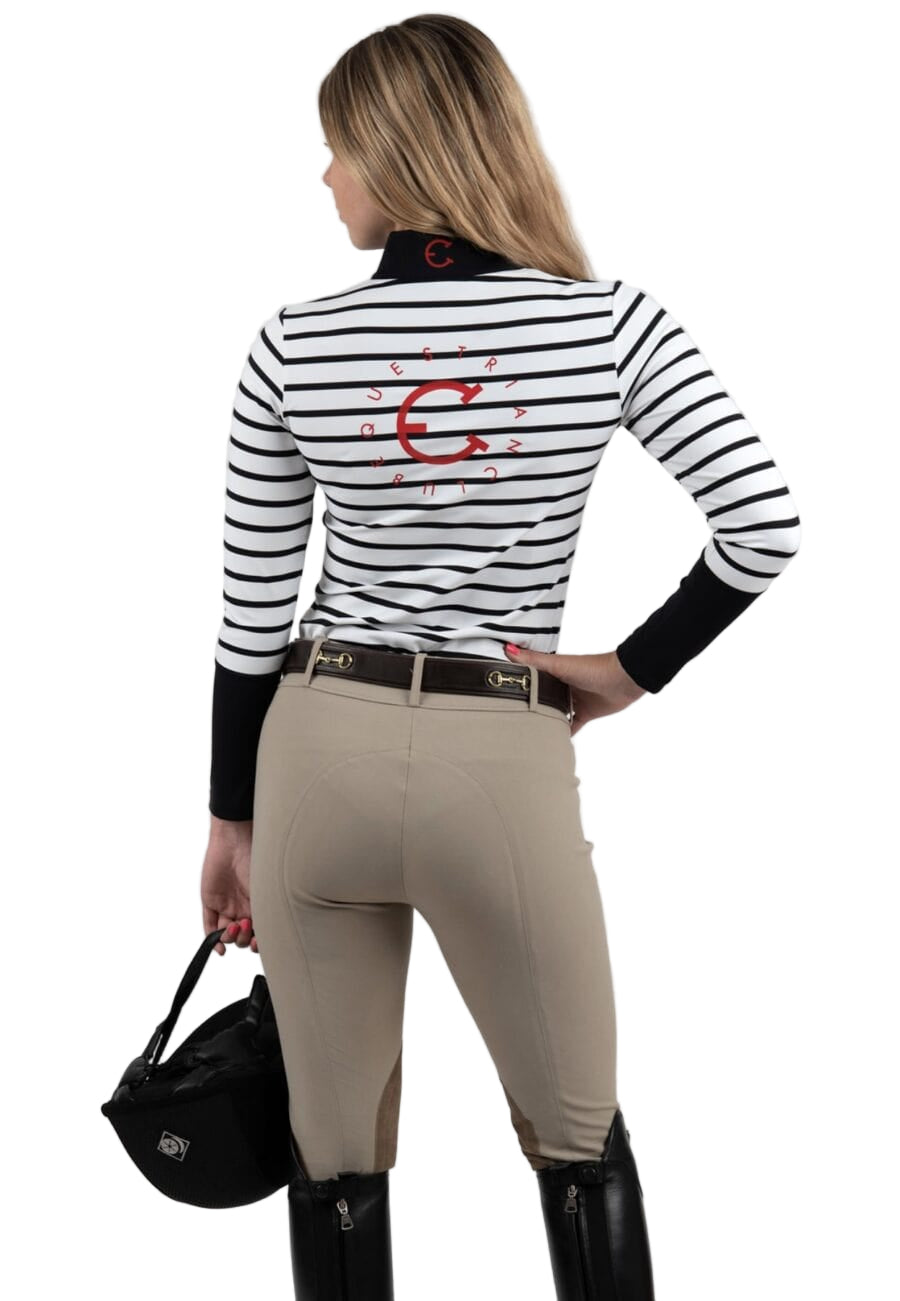 EquestrianClub SUN SHIRT EquestrianClub- CHANNEL Riding Top equestrian team apparel online tack store mobile tack store custom farm apparel custom show stable clothing equestrian lifestyle horse show clothing riding clothes horses equestrian tack store