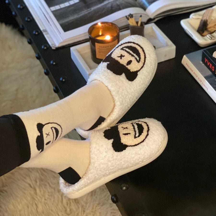 Dreamers & Schemers Accessory Cowpoke / 6 1/2 - 7 (37-38 euro) Dreamers & Schemers Slipper with crew socks equestrian team apparel online tack store mobile tack store custom farm apparel custom show stable clothing equestrian lifestyle horse show clothing riding clothes horses equestrian tack store