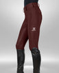 Equestly Women's Shirt Equestly Lux GripTEQ Riding Pants - Wine equestrian team apparel online tack store mobile tack store custom farm apparel custom show stable clothing equestrian lifestyle horse show clothing riding clothes horses equestrian tack store