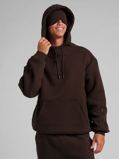 comfrt Hoodie XS / Espresso Comfrt Airplane Mode Travel Hoodie MEGA equestrian team apparel online tack store mobile tack store custom farm apparel custom show stable clothing equestrian lifestyle horse show clothing riding clothes Comfrt Airplane Mode Travel Hoodie MEGA horses equestrian tack store