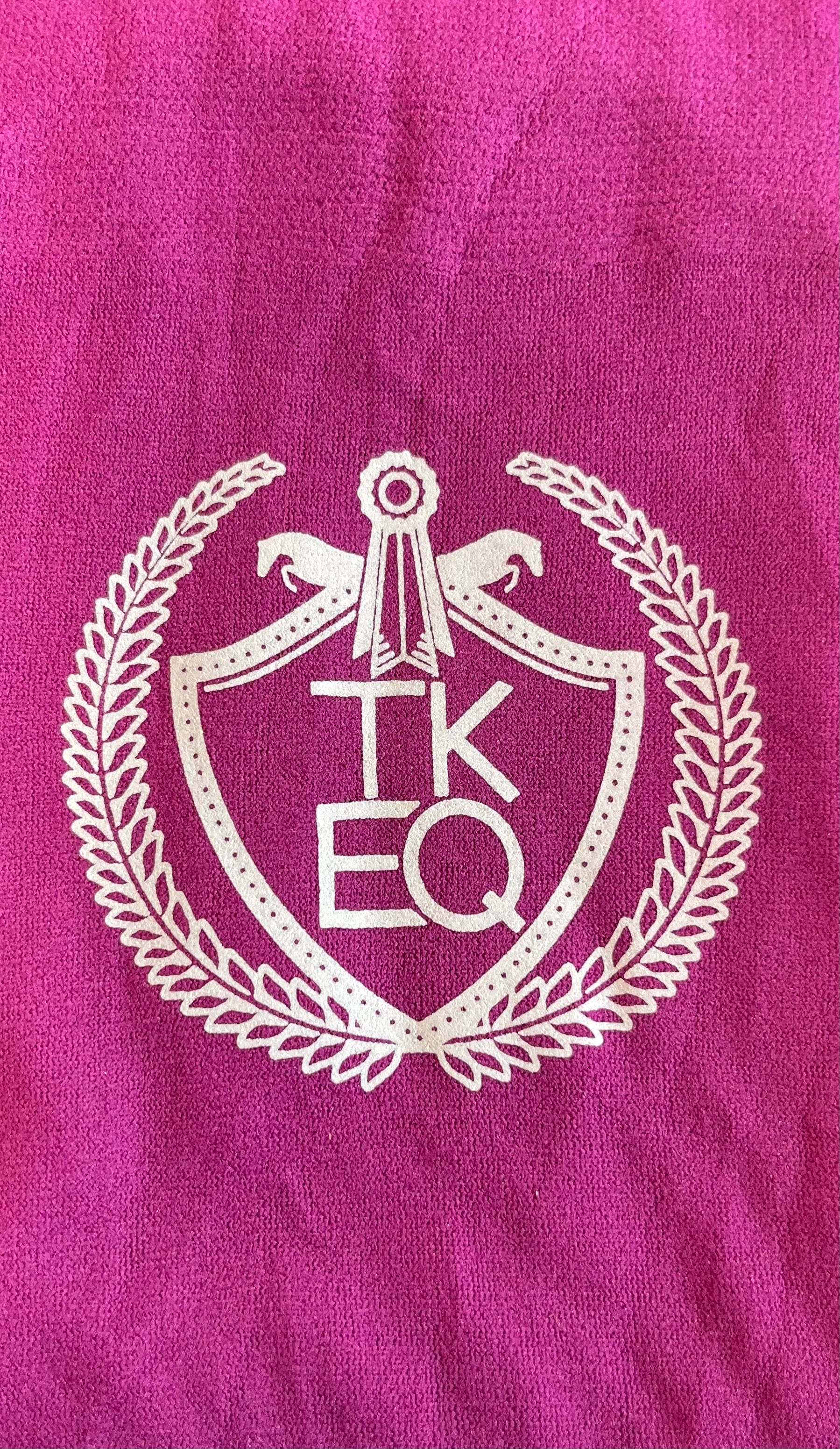 TKEQ Socks Crest Bloom TKEQ- All Boot Socks equestrian team apparel online tack store mobile tack store custom farm apparel custom show stable clothing equestrian lifestyle horse show clothing riding clothes horses equestrian tack store