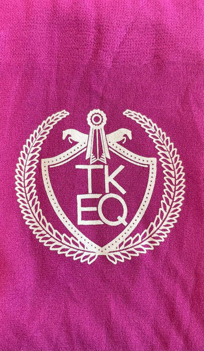 TKEQ Socks Crest Bloom TKEQ- All Boot Socks equestrian team apparel online tack store mobile tack store custom farm apparel custom show stable clothing equestrian lifestyle horse show clothing riding clothes horses equestrian tack store