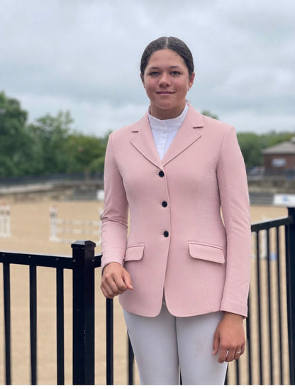 Hannah Childs women's show shirt Hannah Childs- Classica Show Coat (Mesh) equestrian team apparel online tack store mobile tack store custom farm apparel custom show stable clothing equestrian lifestyle horse show clothing riding clothes Hannah Childs- Classica Show Coat (Mesh) horses equestrian tack store
