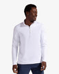 BloqUV Sunshirt White / S BloqUV- Mock Zip LS (Mens) equestrian team apparel online tack store mobile tack store custom farm apparel custom show stable clothing equestrian lifestyle horse show clothing riding clothes horses equestrian tack store