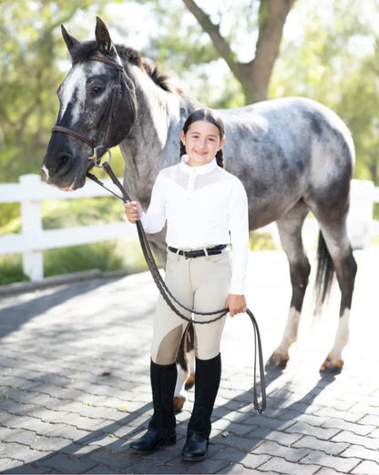 Barn Babe Equestrian Kid's Show Shirt Barn Babe Equestrian- Youth Show Shirts equestrian team apparel online tack store mobile tack store custom farm apparel custom show stable clothing equestrian lifestyle horse show clothing riding clothes Barn Babe Equestrian- Youth Show Shirts horses equestrian tack store