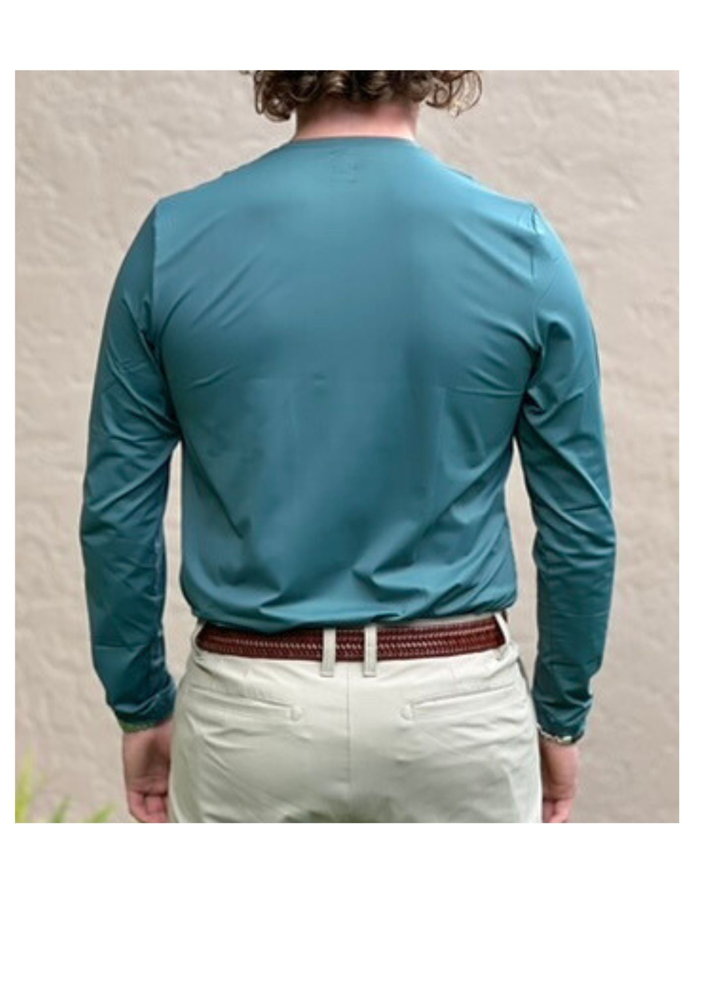 The Bit Equestrian Brand- Long Sleeve Crew Neck Tech Top (Men's)