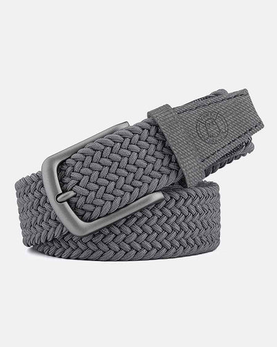 Black Clover belts Charcoal Black Clover- Braided Stretch Belt equestrian team apparel online tack store mobile tack store custom farm apparel custom show stable clothing equestrian lifestyle horse show clothing riding clothes horses equestrian tack store