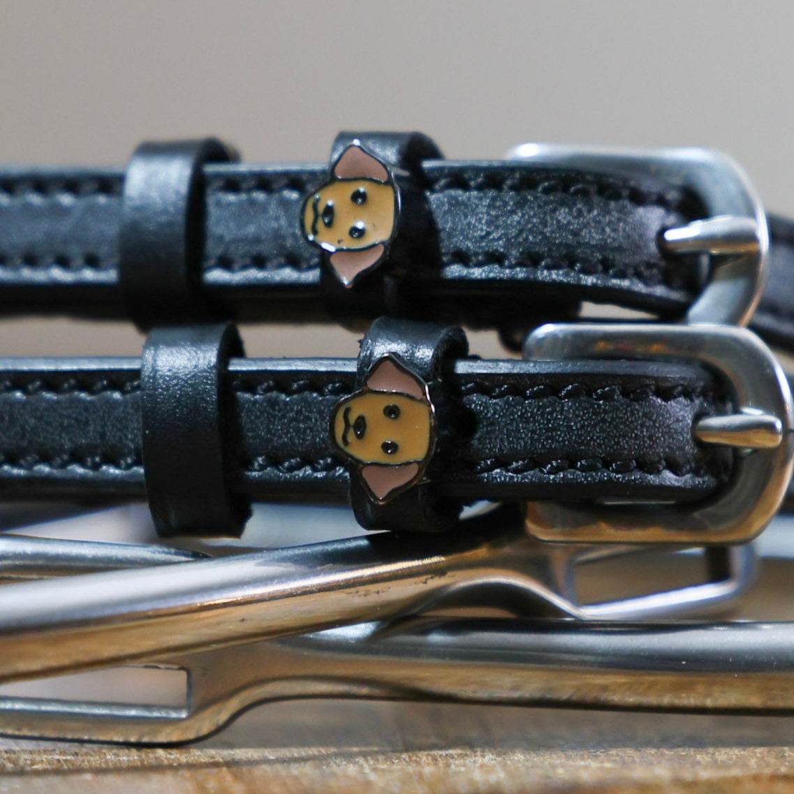 ManeJane Spur Straps Spur Straps- Dog (Labrador) equestrian team apparel online tack store mobile tack store custom farm apparel custom show stable clothing equestrian lifestyle horse show clothing riding clothes ManeJane Frogger Spur Straps horses equestrian tack store