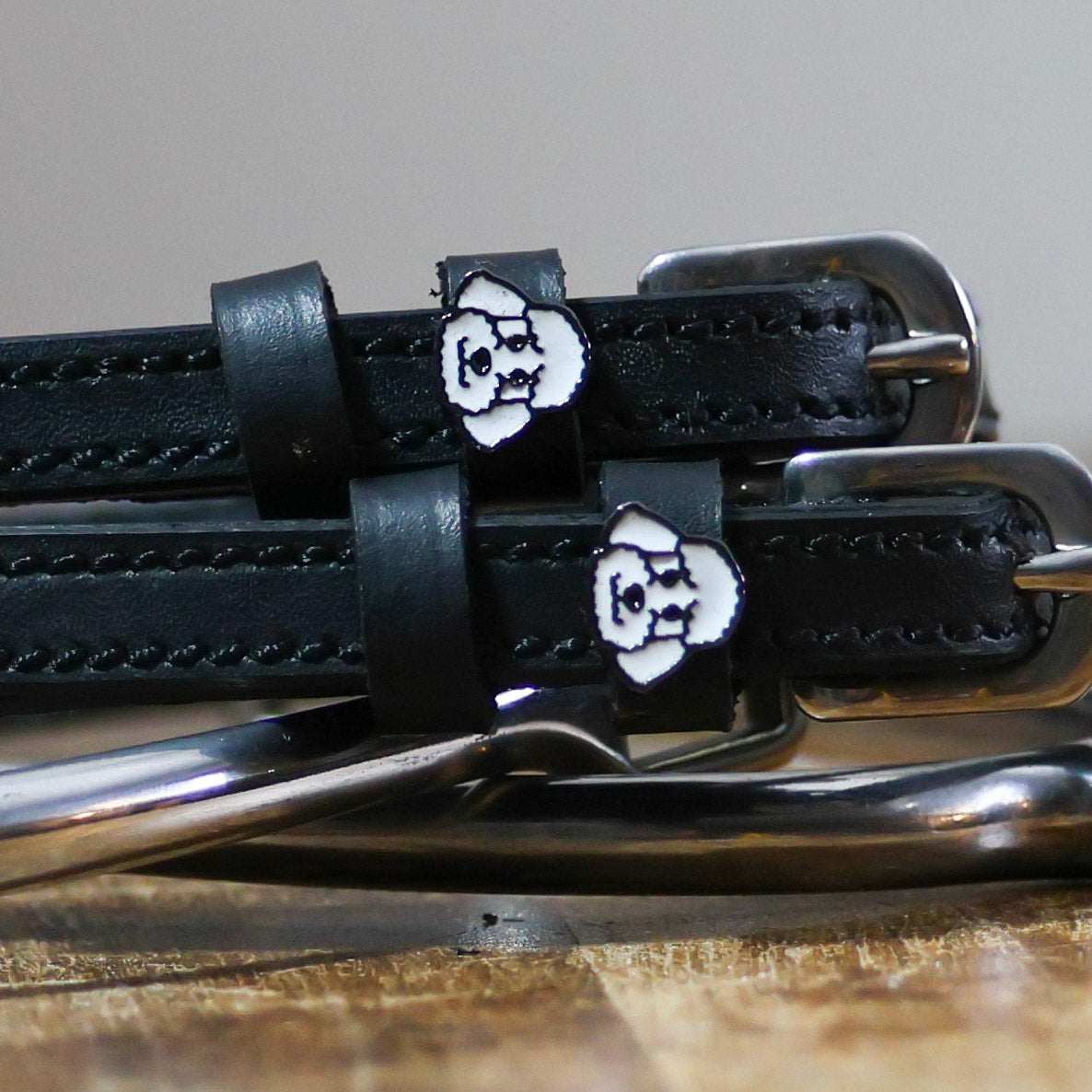 ManeJane Spur Straps Spur Straps- Dog (Poodle) equestrian team apparel online tack store mobile tack store custom farm apparel custom show stable clothing equestrian lifestyle horse show clothing riding clothes ManeJane Frogger Spur Straps horses equestrian tack store