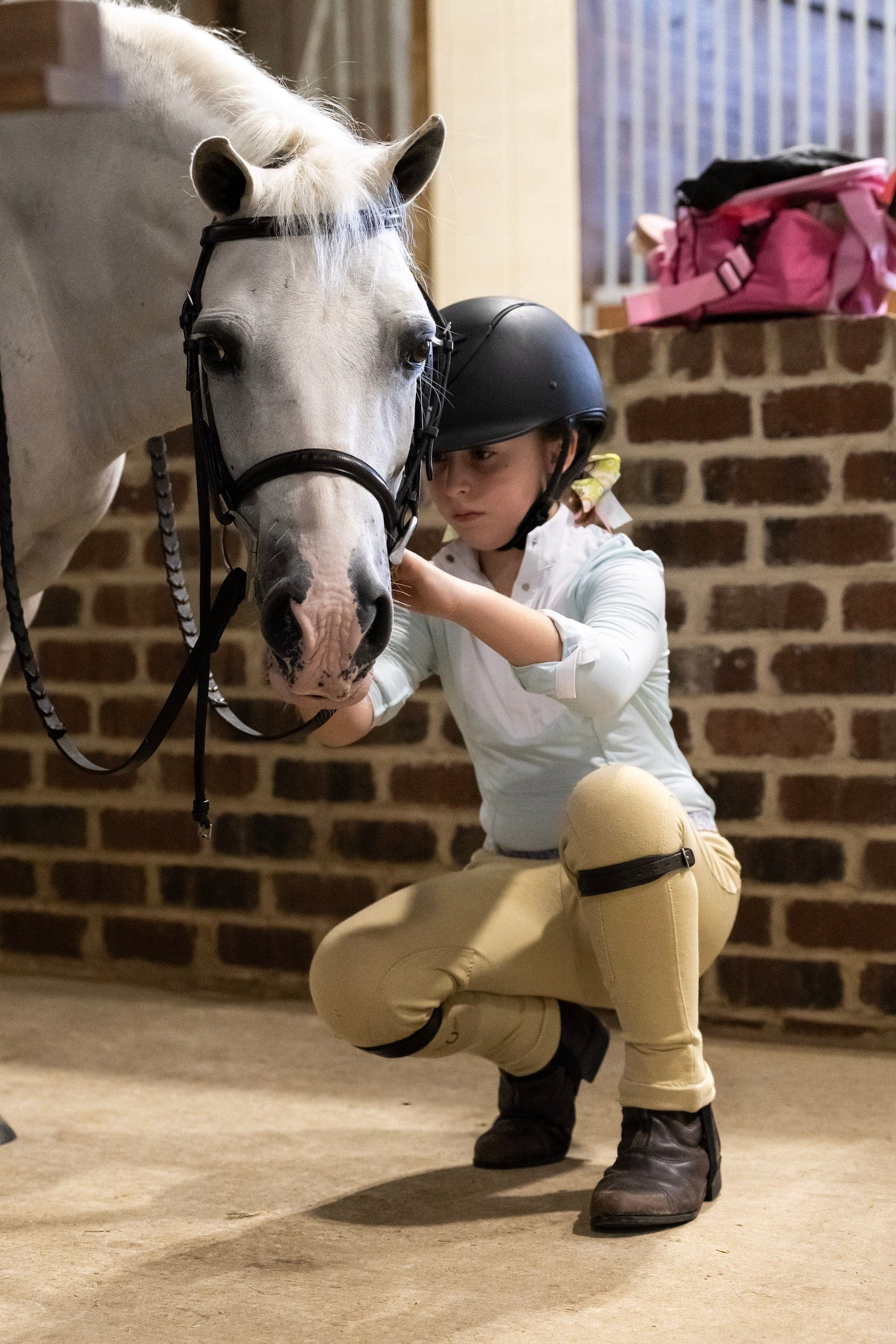 Hannah Childs Show Shirt Hannah Childs- Luna Show Shirt (Childrens Long Sleeve) equestrian team apparel online tack store mobile tack store custom farm apparel custom show stable clothing equestrian lifestyle horse show clothing riding clothes Hannah Childs- Luna Show Shirt (Childrens Long Sleeve) horses equestrian tack store