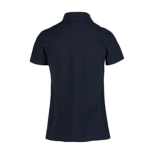 Horze Competition Shirt US 8 (EU 38) / Black Horze- Saphira Womens Ventilated Training Show Shirt equestrian team apparel online tack store mobile tack store custom farm apparel custom show stable clothing equestrian lifestyle horse show clothing riding clothes horses equestrian tack store