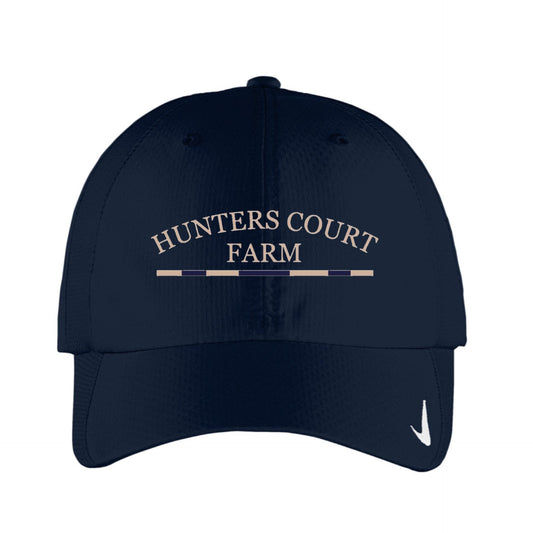 Equestrian Team Apparel Custom Team Hats Navy Hunters Court Farm- Nike Baseball Cap equestrian team apparel online tack store mobile tack store custom farm apparel custom show stable clothing equestrian lifestyle horse show clothing riding clothes Hunters Court Farm- Nike Baseball Cap horses equestrian tack store