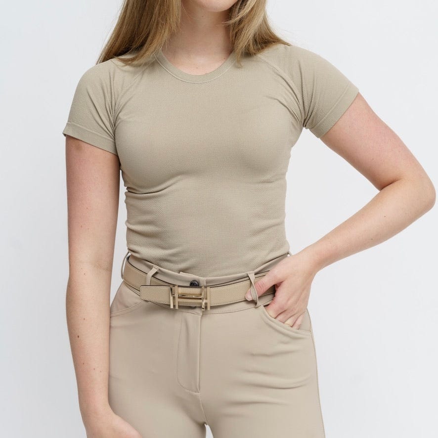 TKEQ Women's Casual Shirt TKEQ- Kennedy Seamless Short Sleeve Shirt 2.0 (Cairo) equestrian team apparel online tack store mobile tack store custom farm apparel custom show stable clothing equestrian lifestyle horse show clothing riding clothes TKEQ- Kennedy Seamless Short Sleeve Shirt 2.0 (Cairo) horses equestrian tack store