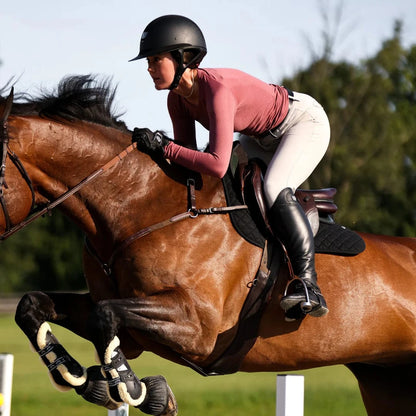 TKEQ Women's Casual Shirt TKEQ- Kennedy Seamless Long Sleeve Shirt- (Primrose) equestrian team apparel online tack store mobile tack store custom farm apparel custom show stable clothing equestrian lifestyle horse show clothing riding clothes TKEQ- Kennedy Seamless Long Sleeve Shirt- (Primrose) horses equestrian tack store