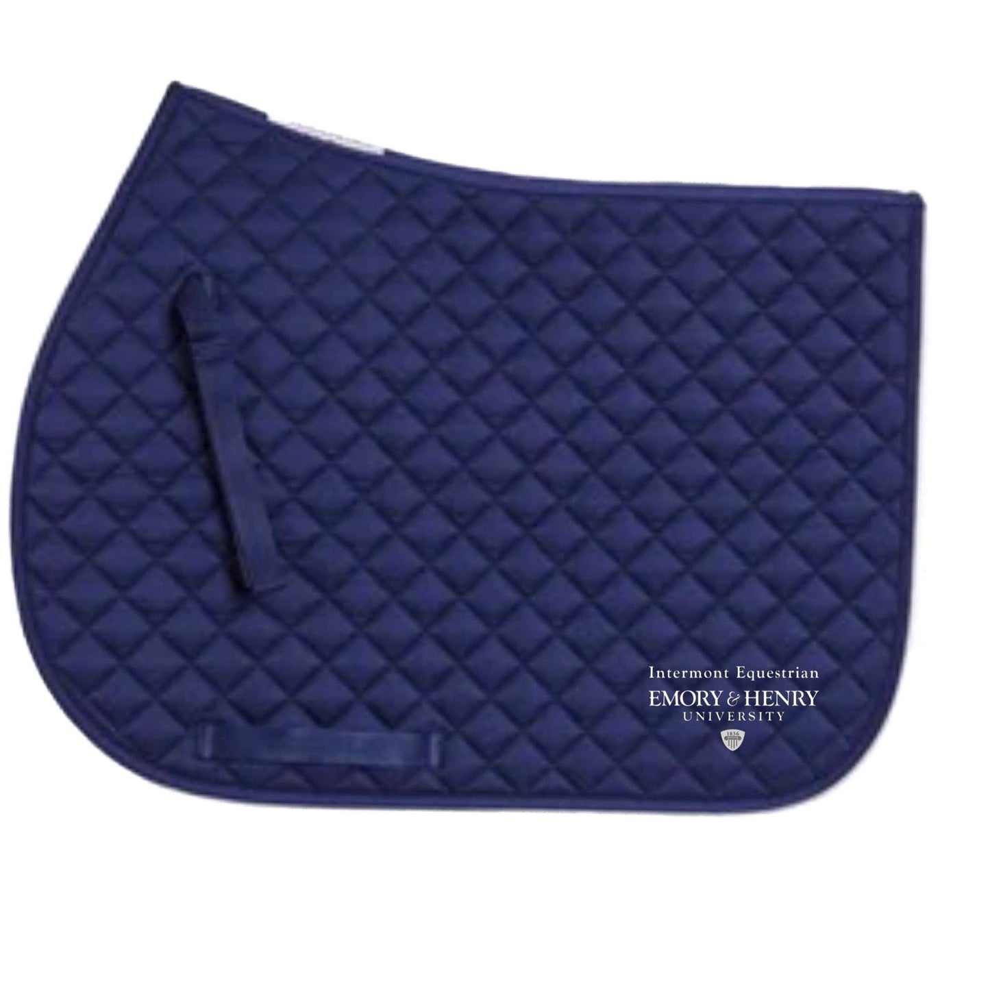 Equestrian Team Apparel Custom Saddle Pads Emory & Henry- Saddle Pad equestrian team apparel online tack store mobile tack store custom farm apparel custom show stable clothing equestrian lifestyle horse show clothing riding clothes horses equestrian tack store