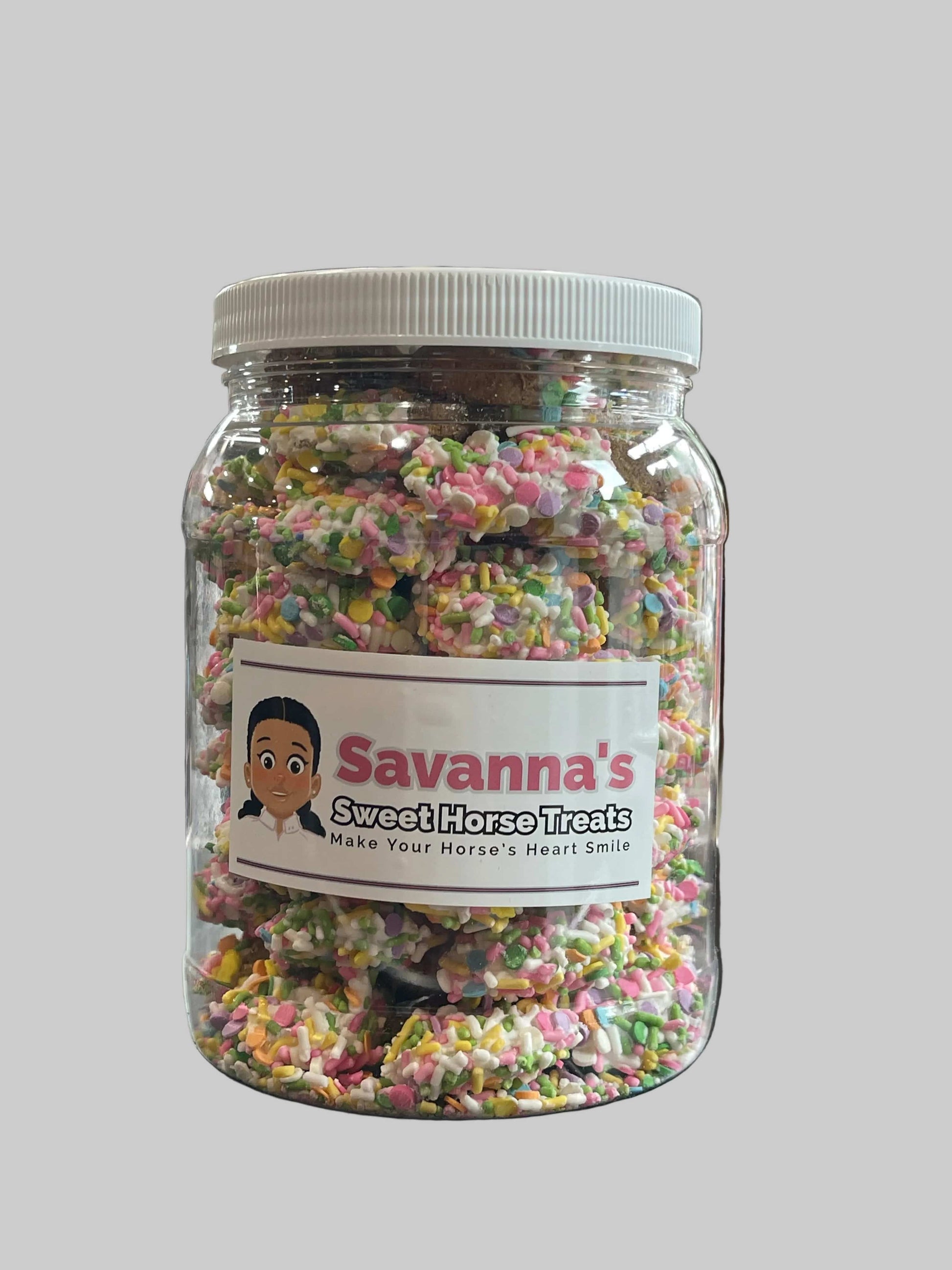 Savanna's Sweet Horse treats horse treats 1/2 Gallon (W/Icing) Savanna's Sweet Horse Treats- Lil Bites equestrian team apparel online tack store mobile tack store custom farm apparel custom show stable clothing equestrian lifestyle horse show clothing riding clothes Savanna's Sweet Horse Treats- Lil Bites horses equestrian tack store