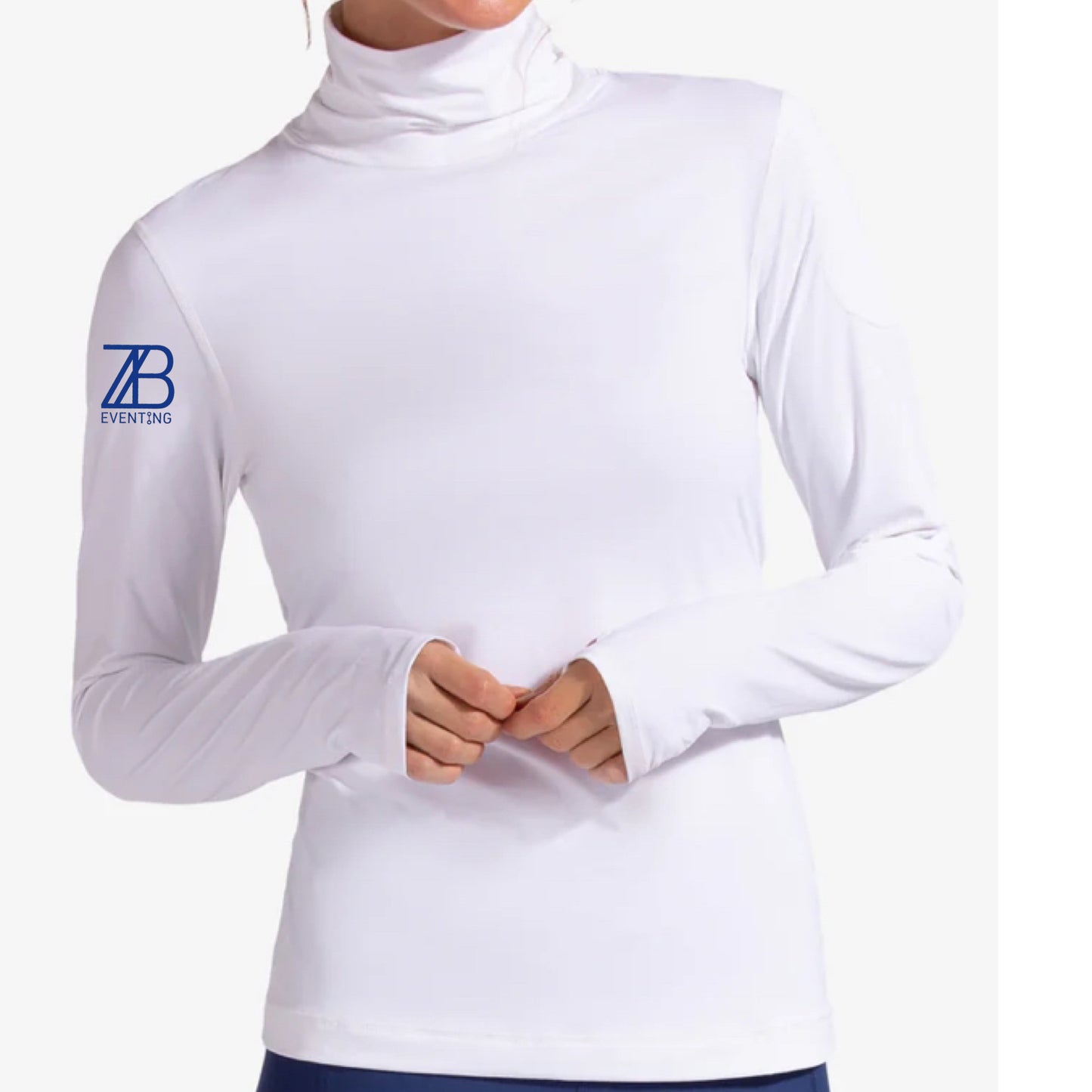 Equestrian Team Apparel Custom Team Shirts ZB Eventing- Turtleneck equestrian team apparel online tack store mobile tack store custom farm apparel custom show stable clothing equestrian lifestyle horse show clothing riding clothes ZB Eventing- Turtleneck horses equestrian tack store