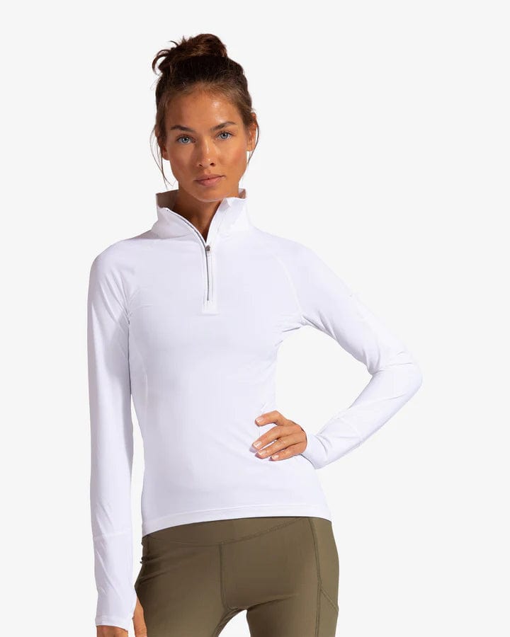 BloqUV Sunshirt BloqUV- Mock Zip LS (2) equestrian team apparel online tack store mobile tack store custom farm apparel custom show stable clothing equestrian lifestyle horse show clothing riding clothes horses equestrian tack store