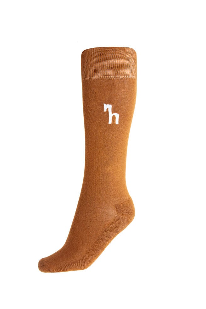 Horze Boot Socks Brown Horze- Thin Socks Horze Emblem Equestrian equestrian team apparel online tack store mobile tack store custom farm apparel custom show stable clothing equestrian lifestyle horse show clothing riding clothes horses equestrian tack store