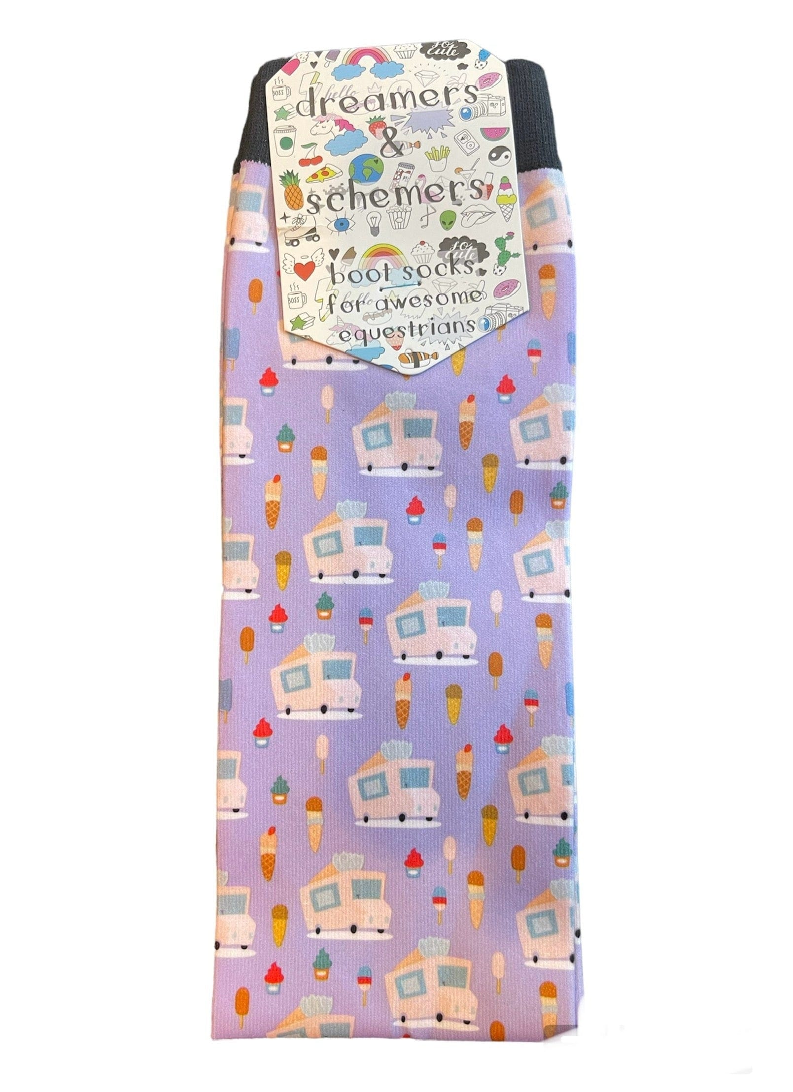Dreamers & Schemers Socks Dreamers & Schemers- Game of Cones equestrian team apparel online tack store mobile tack store custom farm apparel custom show stable clothing equestrian lifestyle horse show clothing riding clothes horses equestrian tack store