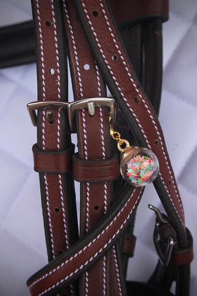 Fina's Lucky Charm charm Globe w/Stars Fina's Lucky Charm equestrian team apparel online tack store mobile tack store custom farm apparel custom show stable clothing equestrian lifestyle horse show clothing riding clothes horses equestrian tack store