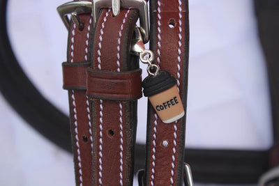 Fina's Lucky Charm charm Coffee (Resin) Fina's Lucky Charm equestrian team apparel online tack store mobile tack store custom farm apparel custom show stable clothing equestrian lifestyle horse show clothing riding clothes horses equestrian tack store
