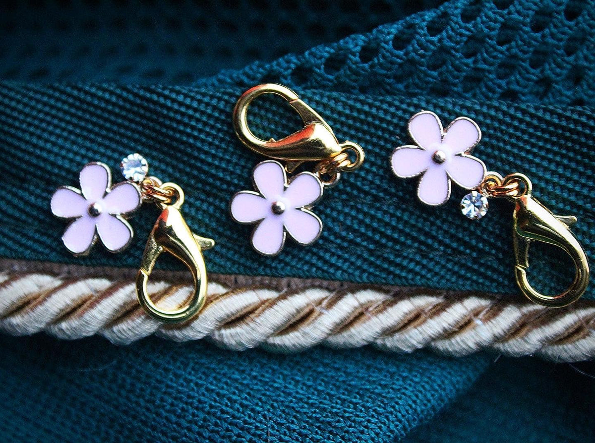 Fina's Lucky Charm charm Daisy (Pink) Fina's Lucky Charm equestrian team apparel online tack store mobile tack store custom farm apparel custom show stable clothing equestrian lifestyle horse show clothing riding clothes horses equestrian tack store