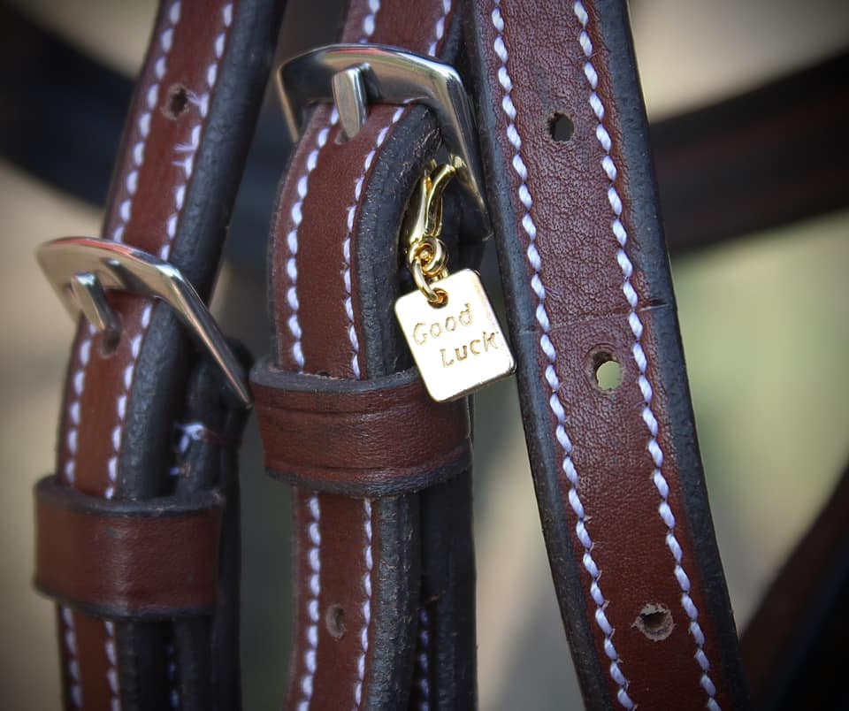 Fina's Lucky Charm charm Good Luck Charm (Gold) Fina's Lucky Charm equestrian team apparel online tack store mobile tack store custom farm apparel custom show stable clothing equestrian lifestyle horse show clothing riding clothes horses equestrian tack store