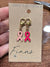 Fina's Lucky Charm charm Ribbon (Hot Pink) Fina's Lucky Charm equestrian team apparel online tack store mobile tack store custom farm apparel custom show stable clothing equestrian lifestyle horse show clothing riding clothes horses equestrian tack store