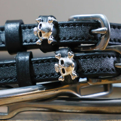 ManeJane Spur Straps Spur Straps- Skull & Crossbones equestrian team apparel online tack store mobile tack store custom farm apparel custom show stable clothing equestrian lifestyle horse show clothing riding clothes Spur Straps- Skull & Crossbones horses equestrian tack store