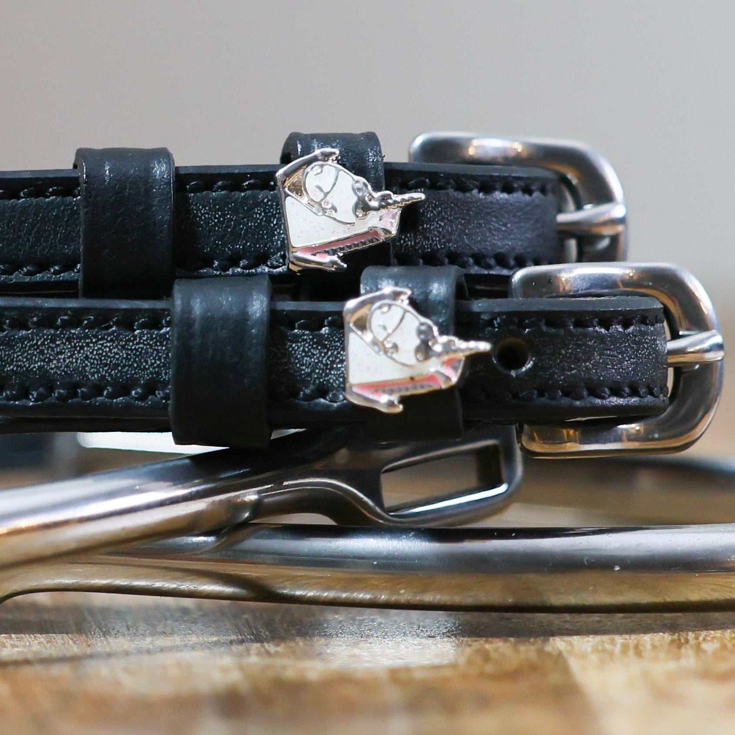 ManeJane Black Spur Straps Spur Straps- Sassy Unicorn equestrian team apparel online tack store mobile tack store custom farm apparel custom show stable clothing equestrian lifestyle horse show clothing riding clothes Spur Straps- Sassy Unicorn horses equestrian tack store