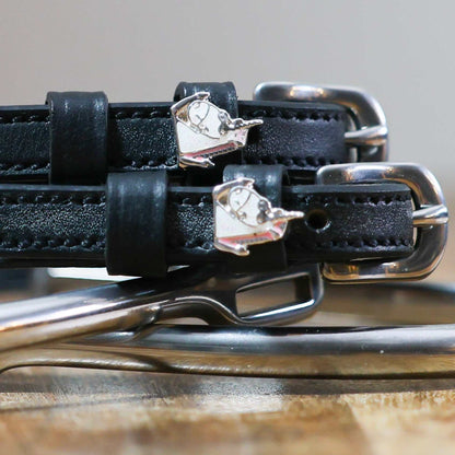 ManeJane Black Spur Straps Spur Straps- Sassy Unicorn equestrian team apparel online tack store mobile tack store custom farm apparel custom show stable clothing equestrian lifestyle horse show clothing riding clothes Spur Straps- Sassy Unicorn horses equestrian tack store