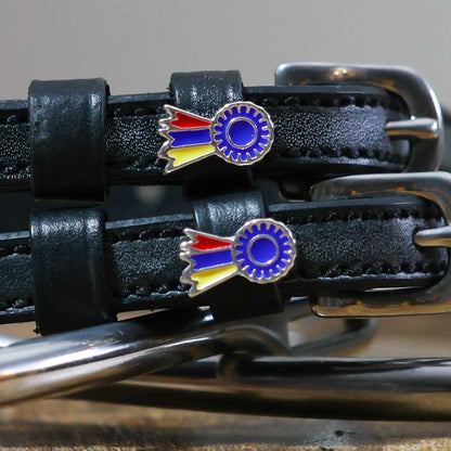 ManeJane Spur Straps Spur Straps- Ribbon (Tri-Color) equestrian team apparel online tack store mobile tack store custom farm apparel custom show stable clothing equestrian lifestyle horse show clothing riding clothes Spur Straps- Ribbon (Tri-Color) horses equestrian tack store