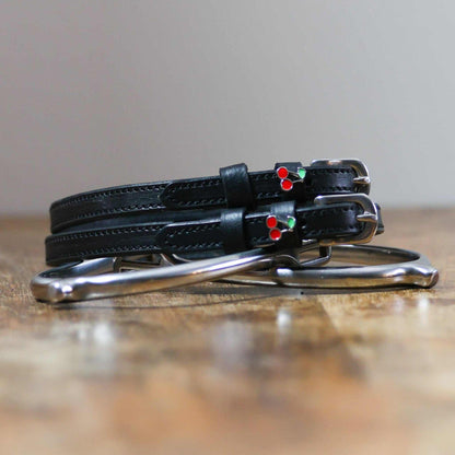 ManeJane Spur Straps Spur Straps- Cherry equestrian team apparel online tack store mobile tack store custom farm apparel custom show stable clothing equestrian lifestyle horse show clothing riding clothes ManeJane Cherry Berry Spur Straps horses equestrian tack store
