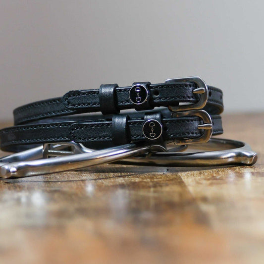 ManeJane Black Spur Straps Spur Straps- D-Ring equestrian team apparel online tack store mobile tack store custom farm apparel custom show stable clothing equestrian lifestyle horse show clothing riding clothes Spur Straps- D-Ring horses equestrian tack store