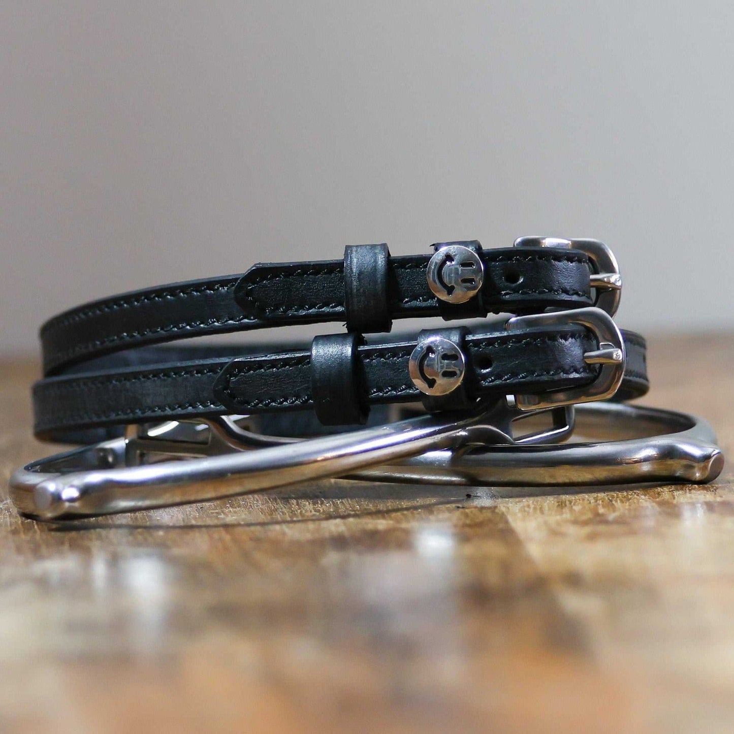 ManeJane Black Spur Straps Spur Straps- Happy Face equestrian team apparel online tack store mobile tack store custom farm apparel custom show stable clothing equestrian lifestyle horse show clothing riding clothes Spur Straps- Happy Face horses equestrian tack store