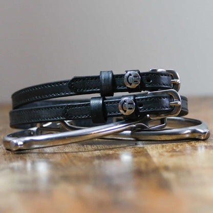 ManeJane Black Spur Straps Spur Straps- Happy Face equestrian team apparel online tack store mobile tack store custom farm apparel custom show stable clothing equestrian lifestyle horse show clothing riding clothes Spur Straps- Happy Face horses equestrian tack store