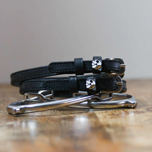 ManeJane Spur Straps Spur Straps- Dog (Bulldog) equestrian team apparel online tack store mobile tack store custom farm apparel custom show stable clothing equestrian lifestyle horse show clothing riding clothes ManeJane Frogger Spur Straps horses equestrian tack store